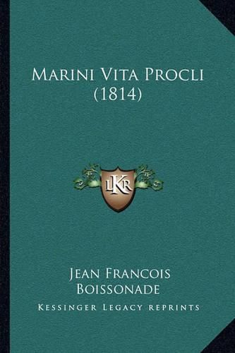 Marini Vita Procli (1814)