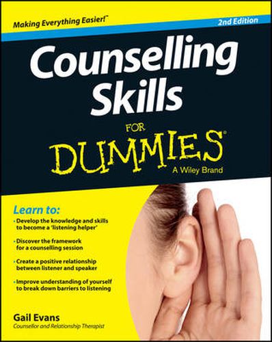 Cover image for Counselling Skills For Dummies