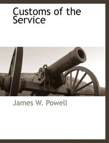 Cover image for Customs of the Service