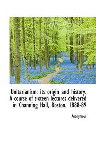 Cover image for Unitarianism