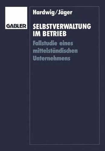 Cover image for Selbstverwaltung im Betrieb
