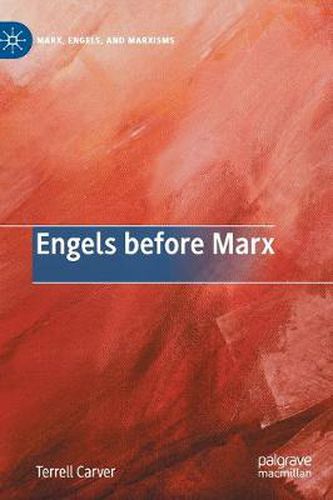 Cover image for Engels before Marx