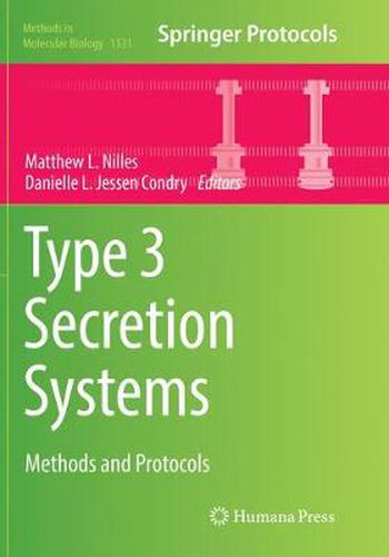 Cover image for Type 3 Secretion Systems: Methods and Protocols