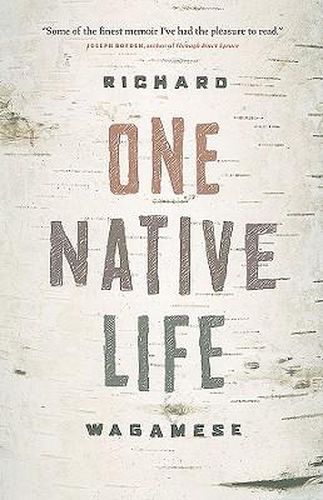 Cover image for One Native Life