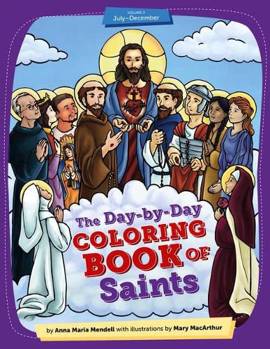 Day-By-Day Coloring Book of Saints V2