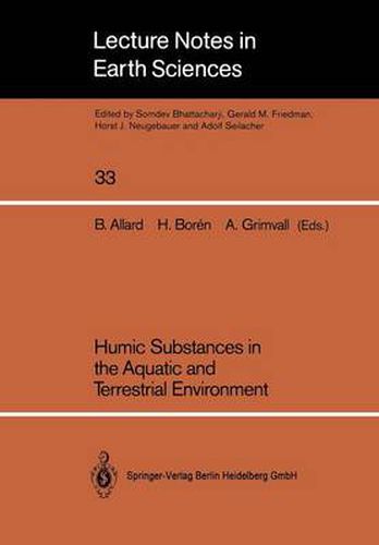 Cover image for Humic Substances in the Aquatic and Terrestrial Environment: Proceedings of an International Symposium Linkoeping, Sweden, August 21-23, 1989