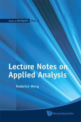 Cover image for Lecture Notes On Applied Analysis