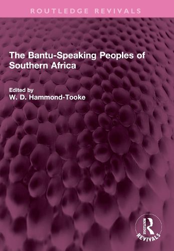 Cover image for The Bantu-Speaking Peoples of Southern Africa