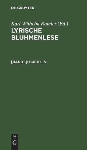 Cover image for Buch I.-V.