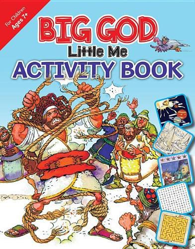 Cover image for Big God, Little Me Activity Book: Ages 7+