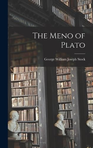 Cover image for The Meno of Plato