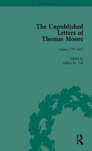 Cover image for The Unpublished Letters of Thomas Moore Vol 1: Letters 1797-1827