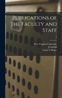 Cover image for Publications of the Faculty and Staff; 2