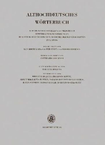 Cover image for Band V: K-L, 10. Lieferung (Lebenkla Bis Fir-Leiten)