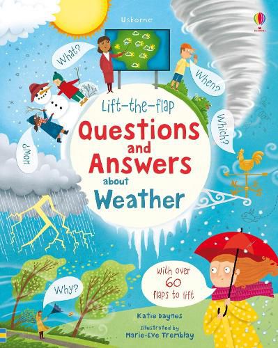 Cover image for Lift-the-flap Questions and Answers about Weather