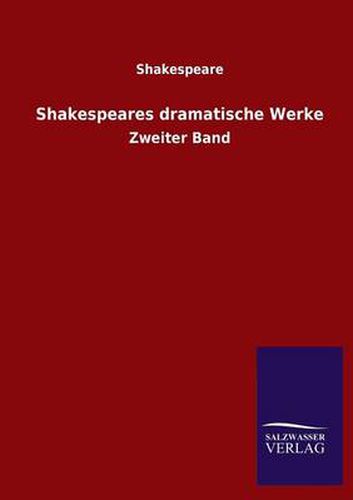 Cover image for Shakespeares dramatische Werke