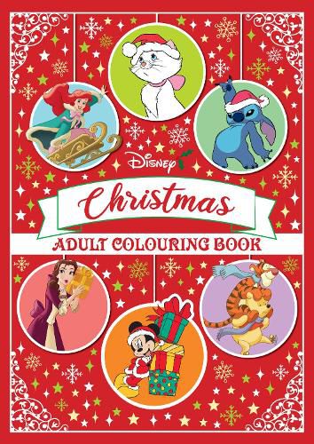 Cover image for Disney Christmas: Adult Colouring Book