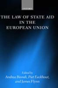 Cover image for The Law of State Aid in the European Union