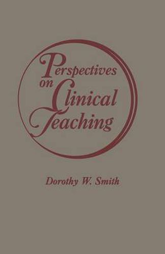 Cover image for Perspectives on Clinical Teaching