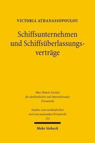 Cover image for Schiffsunternehmen und Schiffsuberlassungsvertrage