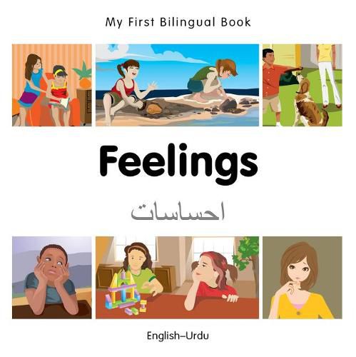 Cover image for My First Bilingual Book - Feelings - Urdu-english