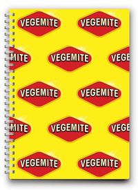 Cover image for Vegemite(R) A5 Spiral Notepad