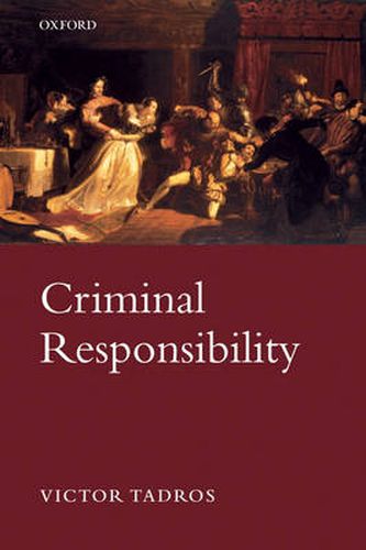 Cover image for Criminal Responsibility