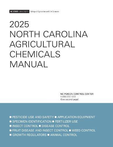 Cover image for 2025 North Carolina Agricultural Chemicals Manual