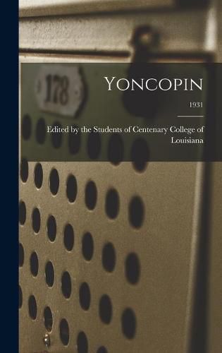 Cover image for Yoncopin; 1931