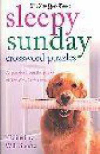 Cover image for Sleepy Sunday Crossword Puzzles