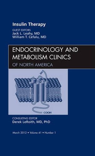 Cover image for Insulin Therapy, An Issue of Endocrinology and Metabolism Clinics