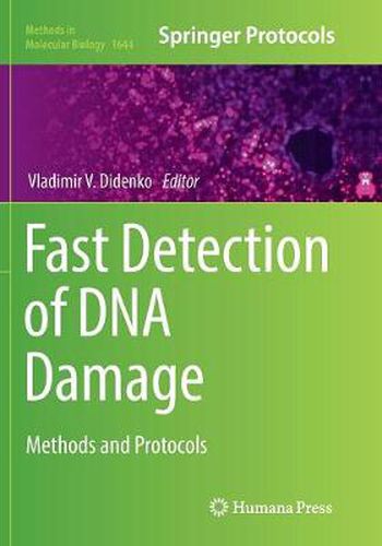 Cover image for Fast Detection of DNA Damage: Methods and Protocols