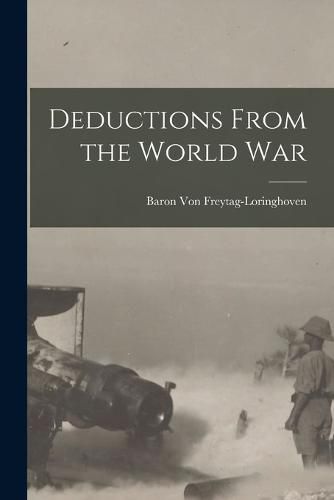 Cover image for Deductions From the World War