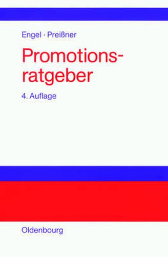 Cover image for Promotionsratgeber