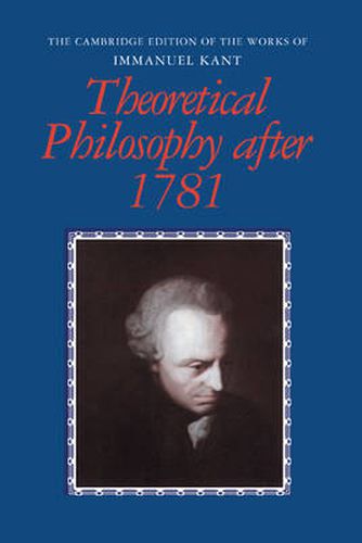 Theoretical Philosophy after 1781