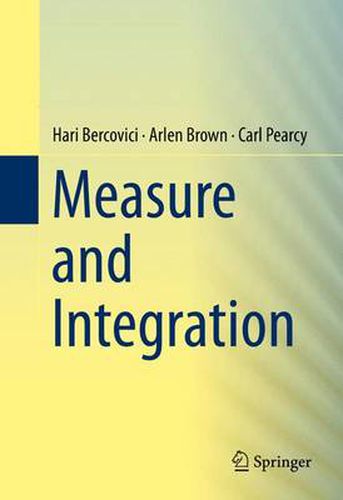 Cover image for Measure and Integration