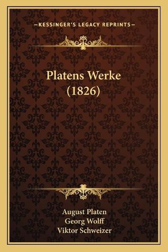 Platens Werke (1826)