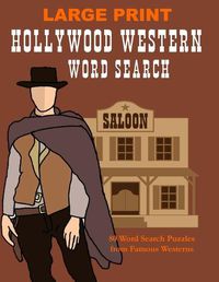 Cover image for Hollywood Western Word Search