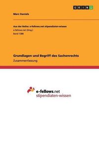 Cover image for Grundlagen und Begriff des Sachenrechts