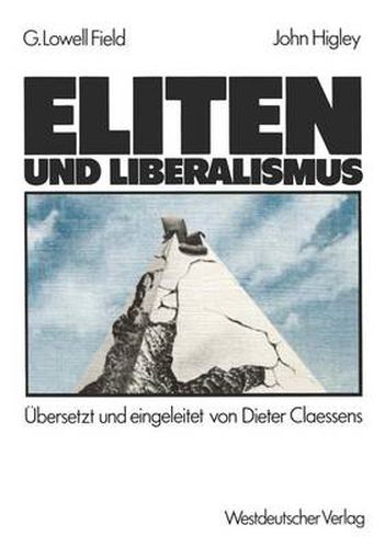 Cover image for Eliten und Liberalismus