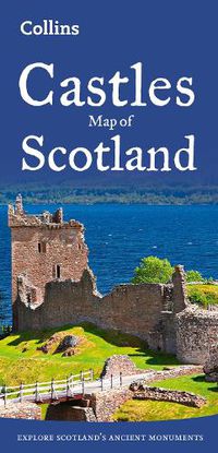 Cover image for Castles Map of Scotland: Explore Scotland's Ancient Monuments