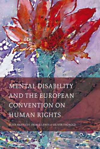 Cover image for Mental Disability and the European Convention on Human Rights