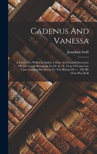 Cover image for Cadenus And Vanessa