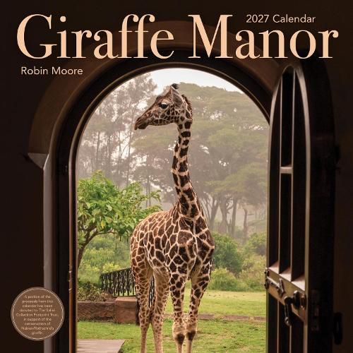 Cover image for Giraffe Manor Wall Calendar 2027