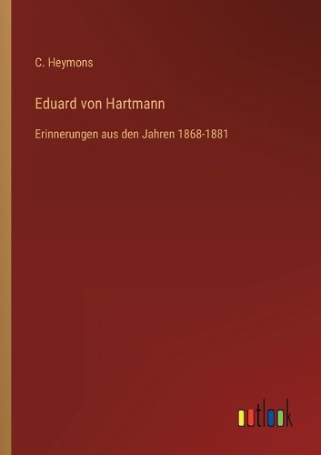 Cover image for Eduard von Hartmann