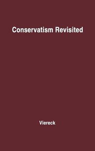 Cover image for Conservatism Revisited.