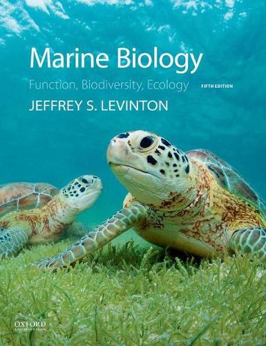 Cover image for Marine Biology: Function, Biodiversity, Ecology