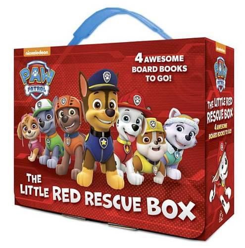 Cover image for The Little Red Rescue Box (PAW Patrol): 4 Board Books