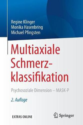 Cover image for Multiaxiale Schmerzklassifikation: Psychosoziale Dimension - Mask-P