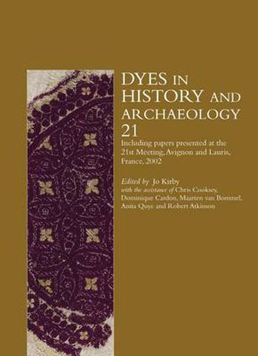 Dyes in History and Archaeology